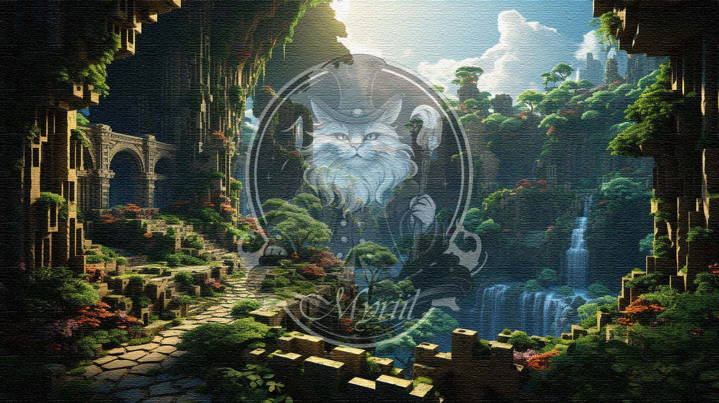 A forgotten temple