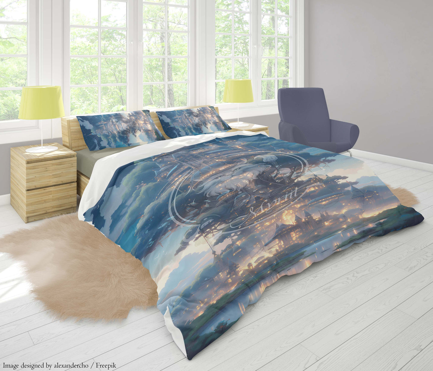 A castle built around an ancient tree