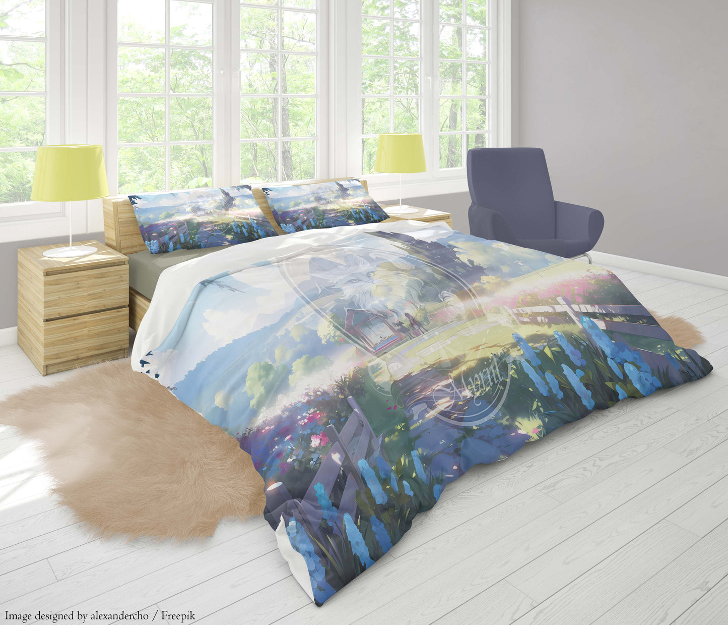 Bloemen planten in de tuin