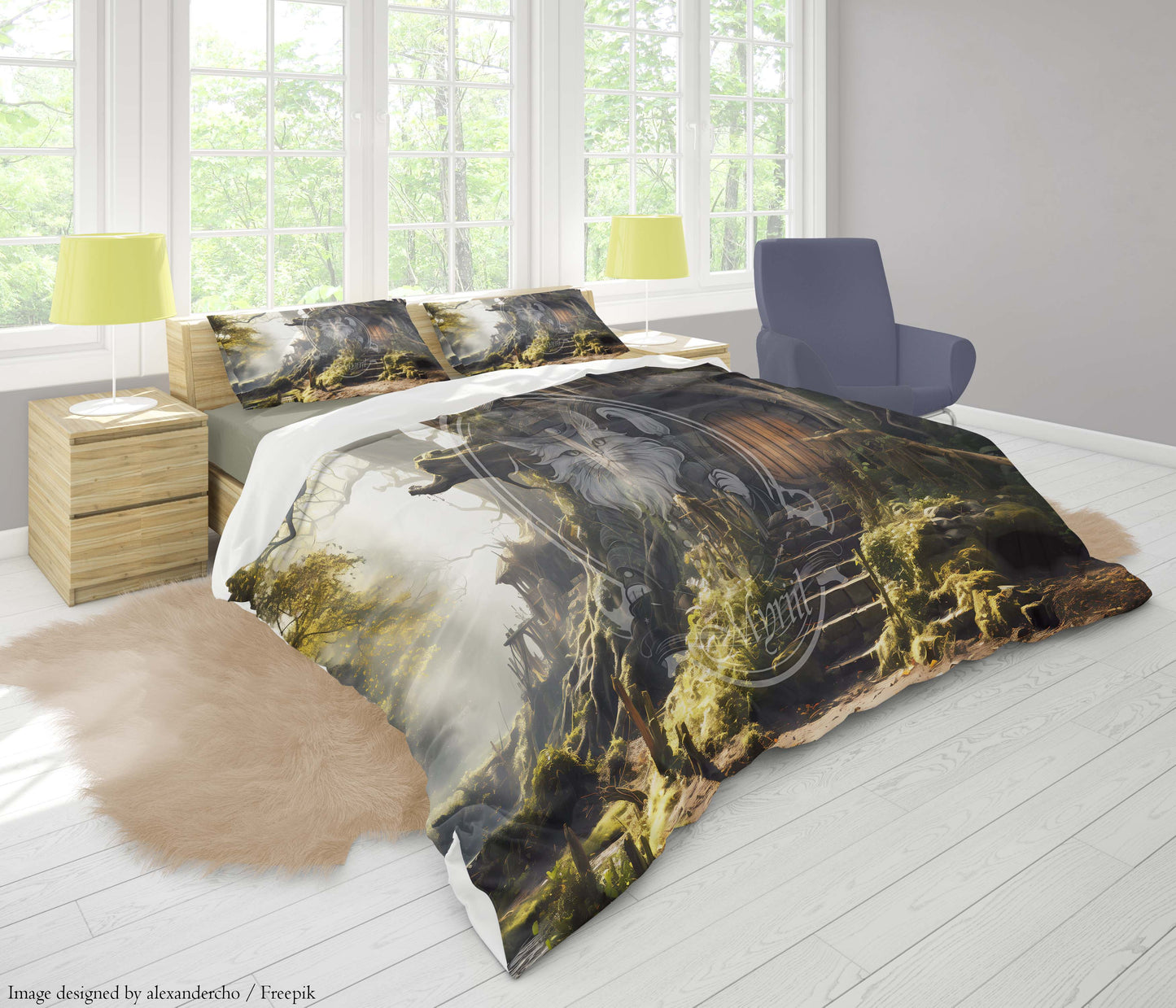 Witch's house in the woods