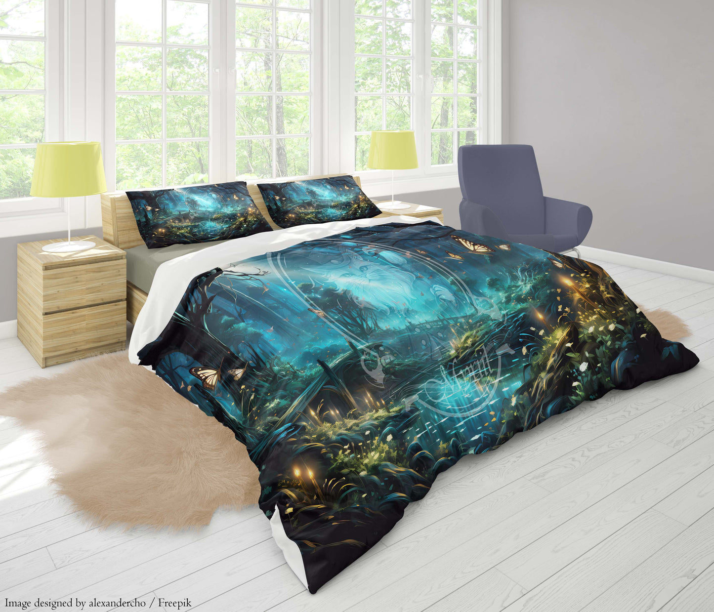 Luminescentie in het bos