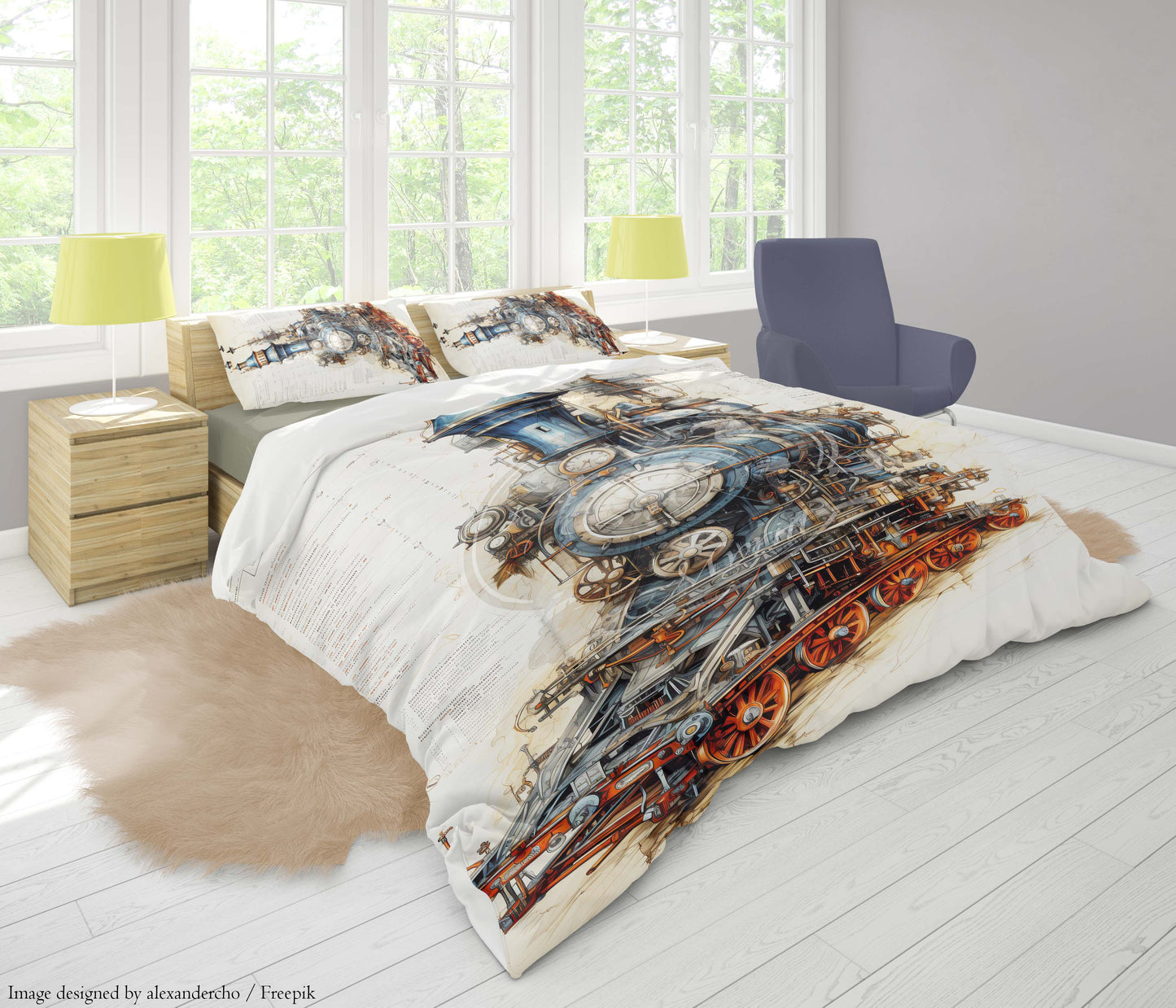 Lost blueprint of a self-powering train