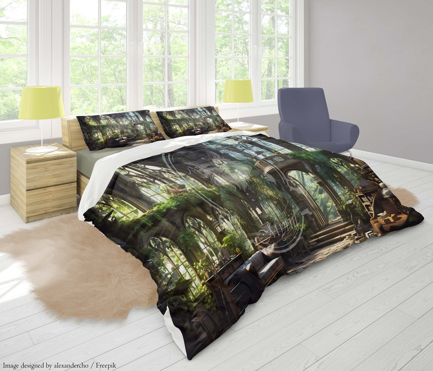 Botanicall study in the forest