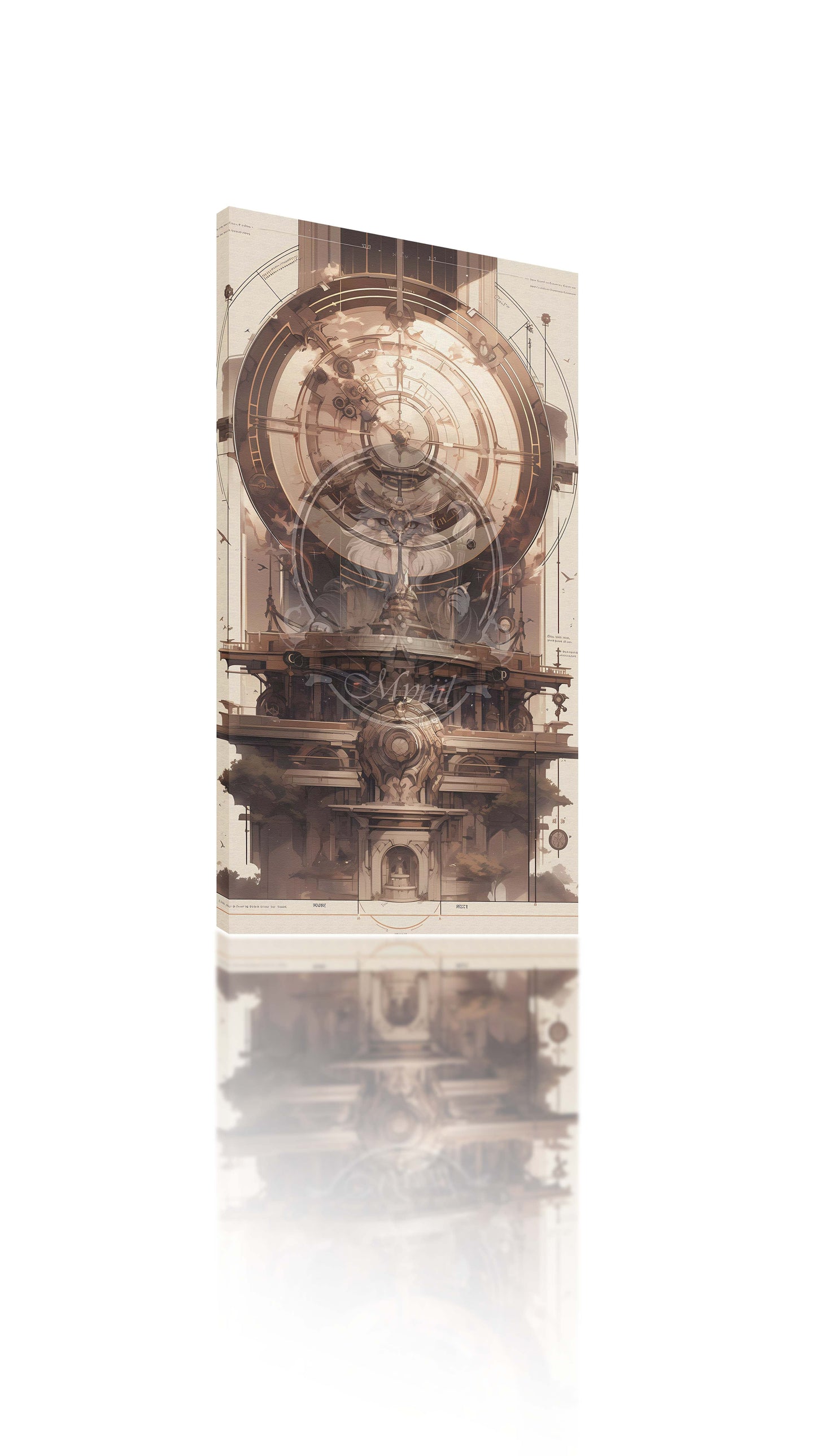 Lost technology of a clock tower