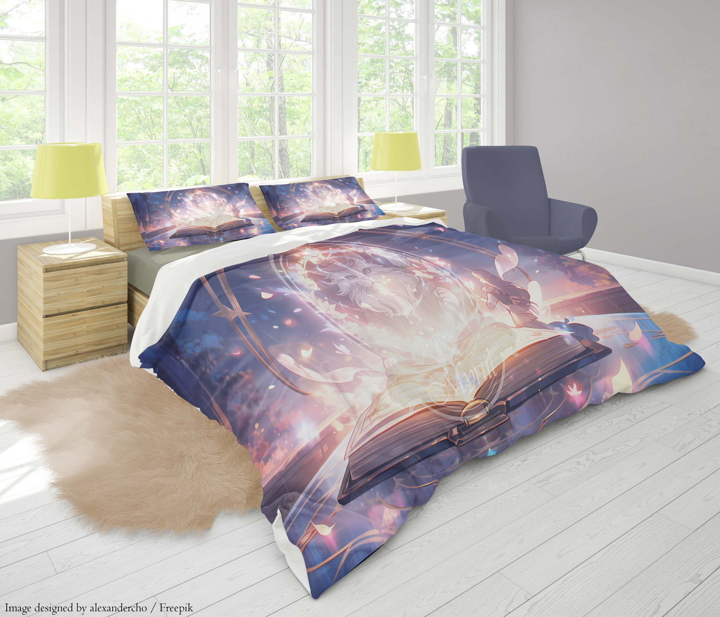 Gigantic magical book