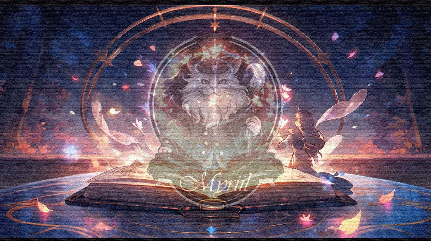 Gigantic magical book